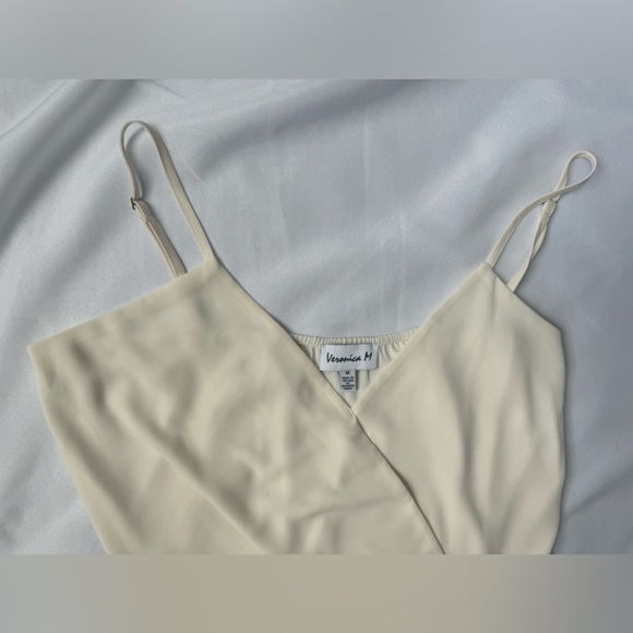 VERONICA M CREAM TANK TOP SIZE M - Picture 3 of 4